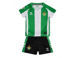 Real Betis Domáci Detský futbalový dres 2025-26 Krátky Rukáv (+ trenírky)